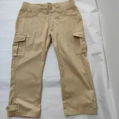 adidas ベージュ カーゴパンツ