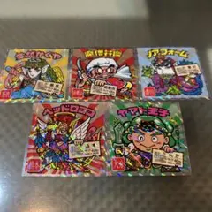 ロッテご当地ビックリマンシール西日本編5枚No.5 .6.13.19.20