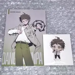 ダンガンロンパ　ラウンドワン　日向　ちびキャラアクリルスタンド　ポストカード