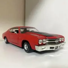 1/24 アメ車　ミニカー　シボレー　シェベル　SS454 1970 カスタムのサムネイル