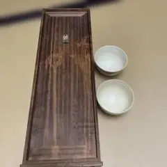 短冊箱？抹茶茶碗2個