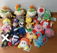 【ぬいぐるみセット】スーパーマリオ　星のカービィ　任天堂