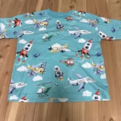 NEXT キッズ Tシャツ 飛行機 ロケット柄 116cmのサムネイル