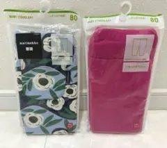 未開封 2点セット UNIQLO 七分丈 マリメッコ リラックス ピンク