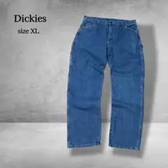 Dickiesメキシコ製ペインター赤タグワークパンツW38×34ゆるだぼF784
