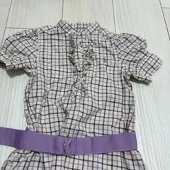 Ralph Lauren チェック柄ワンピース 2/2T