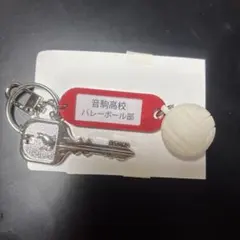 【音駒】ハイキュー　鍵チャーム　トレーディング高校名付き鍵チャームキーホルダー