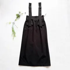 【タグ付き未使用品】アルページュストーリー　サスペンダー付スカート　2024SS