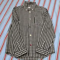 GLOBAL WORK チェック柄 長袖シャツ XXL130〜140