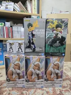 僕のヒーローアカデミア　人気プライズフィギュア　7体セット　フィギュアまとめ売り