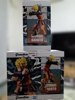 Grandista うずまきナルト フィギュア 3体セット