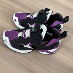 Reebok Instapump Fury ブラック/パープル　23.5