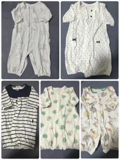 ベビー服 ロンパースセット 5点