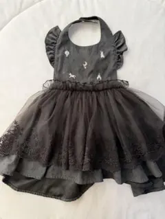 cottoli チュール エプロン ワンピース 90cm