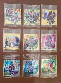 仮面ライダーシールウエハース3 9枚