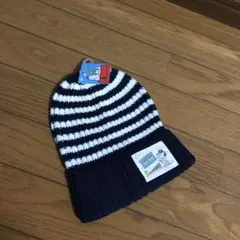 新品　ニット帽　　スヌーピー