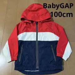 ベビーギャップ　トリコロールカラージャケット　100cm