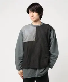 roar ロアー 新品メンズ長袖Tシャツ キリカエ サンプル - メルカリ