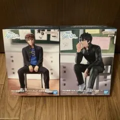 【匿名配送】 3年Z組銀八先生 デスクフィギュア 土方十四郎 沖田総悟 銀魂