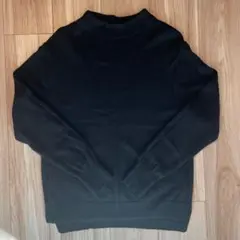 無印良品 ヤク混ウール モックネックセーター L
