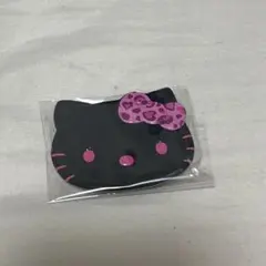 【まぁー様専用】HELLOKITTY フェイス缶バッジ ヒョウ柄/ブラック