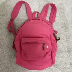 値下げ中‼️Polo Ralph Laurenピンクリュックy2k achieveのサムネイル