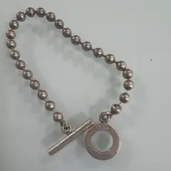 GUCCI グッチ　ボールチェーン　ブレスレット　シルバー