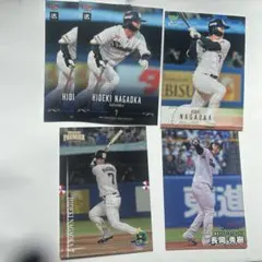 長岡秀樹 東京ヤクルトスワローズ カード 5枚セット