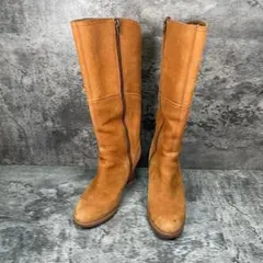 Timberland【23.5】ロングブーツ サイドジップ