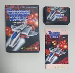【動作確認済】サンダーフォースⅡ MD メガドライブ用ソフト 箱・説明書あり