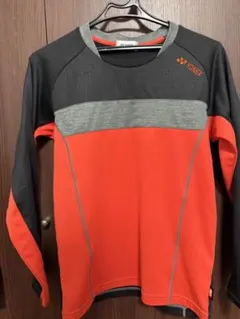 YONEX トレーナー Sサイズ オレンジ