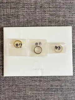 オレフィーチェOREFICE サイズ確認用リング　7号　8号　9号　幅広