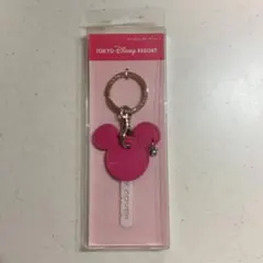 東京ディズニーリゾート ミッキー キーカバーキーチェーン ピンク