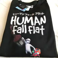 HUMAN Fall Flat Tシャツ BIGサイズ 黒