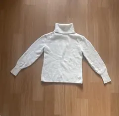 BANANA REPUBLIC タートルネック　ニットセーター XS 白