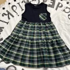 COMME CA ISM ノースリーブワンピース 110A