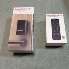 SwitchBot スマートロック　指紋認証パッドセット＋カードキー2枚