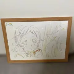 匿名配送 響け！ユーフォニアム 加藤葉月 複製原画 B4サイズ 額縁付き