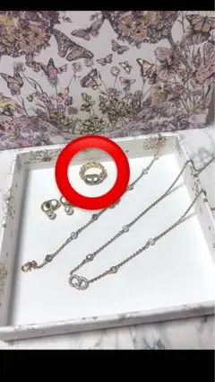 【最終値下げ】 Dior リング 領収書付き