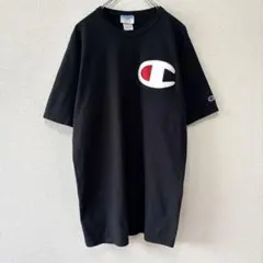Champion 半袖Tシャツ 立体刺繍 ビッグロゴ メンズ L 172