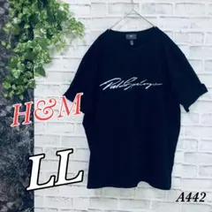 ルパン 様　専用　H&M ブラック Tシャツ LL Palm Springs