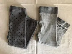 無印良品 レギンスパンツ 2枚セット