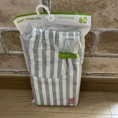 UNIQLO ベビーレギンス ストライプ 80