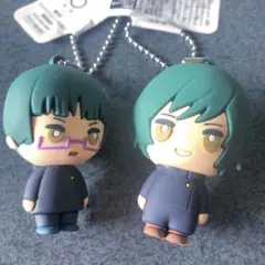 呪術廻戦　禪院真依★禪院真希　ラバーマスコット