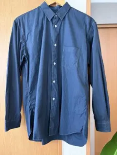 COMMEdesGARÇONS SHIRT 袖ニット切替シャツ フランス製　Mのサムネイル