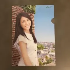 松下奈緒　クリアファイル