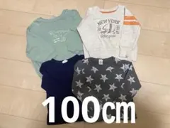トレーナー、ロンTee まとめ売り4点 男の子100cm