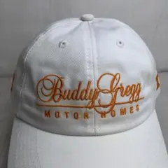 【US製】US古着　キャップ　6パネルキャップ　刺繡ロゴ　Buddy Greggのサムネイル