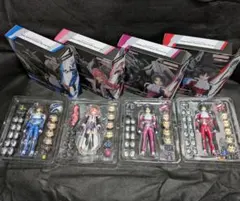 魂ウェブ限定　S.H.Figuarts　4体（キラ・アスラン・シン・ラクス）のサムネイル