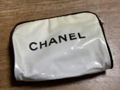 V0307-04　シャネル　ポーチ　＊内部汚れあり